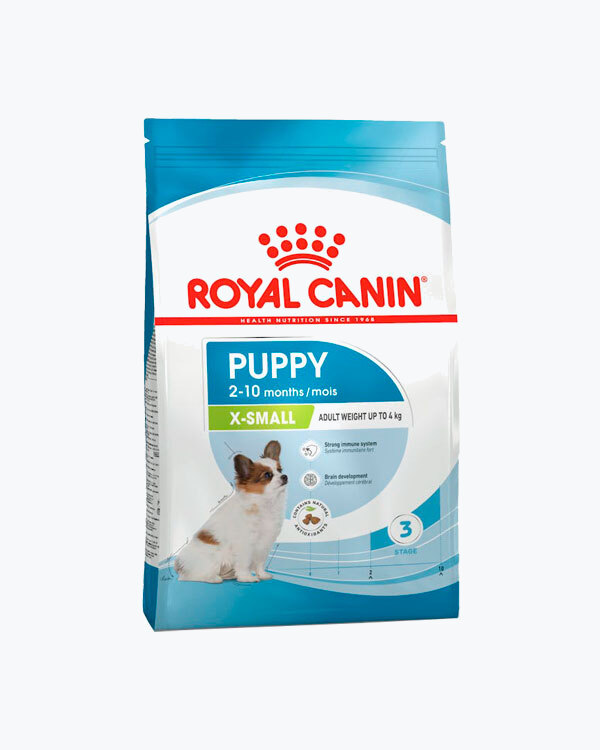 Сухий корм Royal Canin Xsmall Puppy для цуценят мініатюрних порід, 1.5 кг