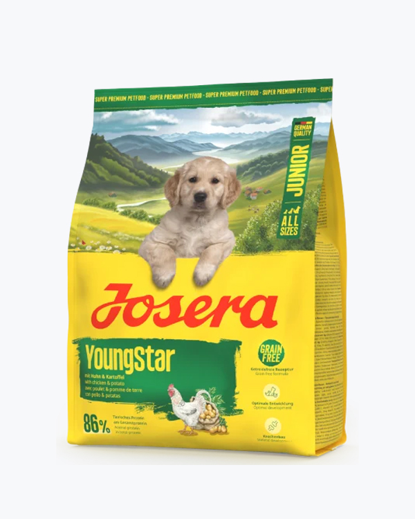Сухий корм Josera YoungStar Junior, для молодих собак, 900 г