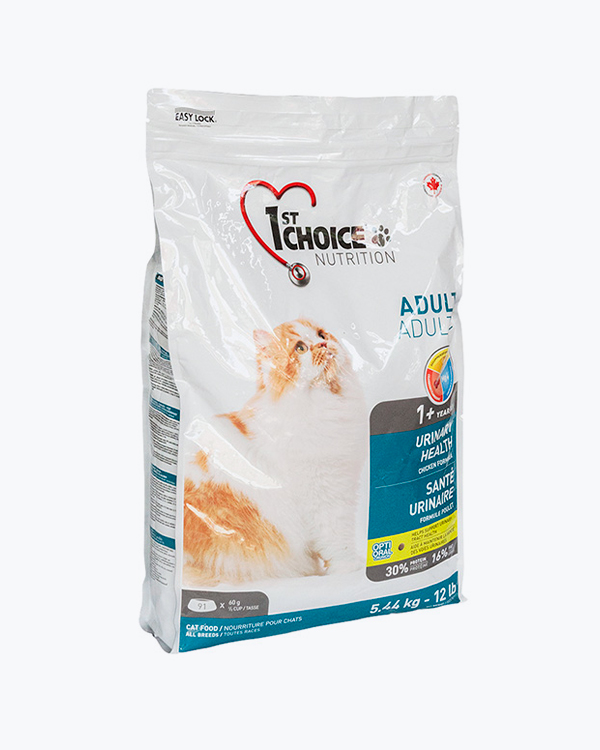 Сухий корм 1st Choice Urinary Health, для схильних до сечокам'яної хвороби котів, 5.44 кг