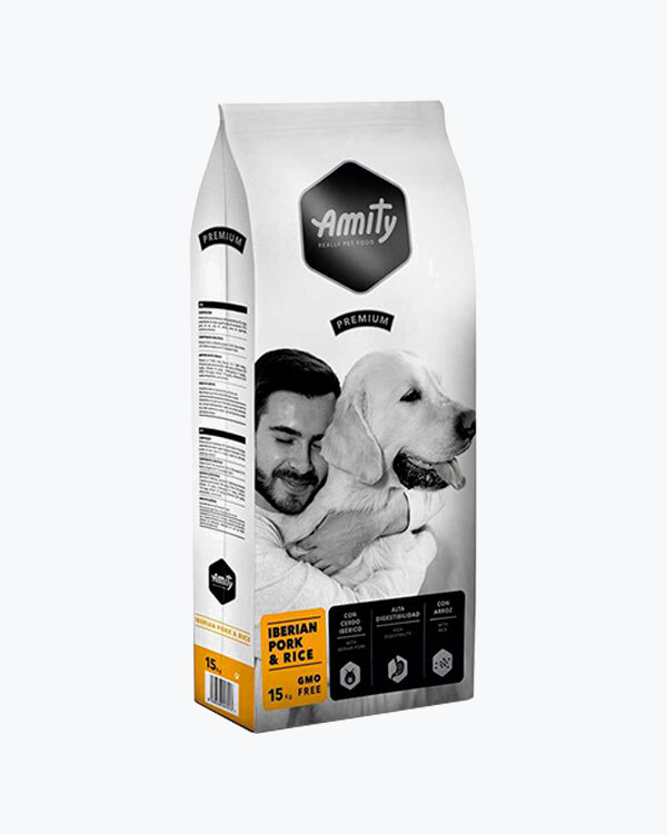 Сухий корм AMITY Iberian Pork&Rice, для собак, іберійська свинина з рисом, 15 кг