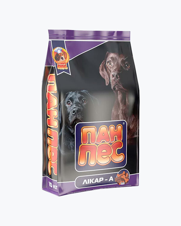 Сухий корм Пан-Пес Лікар-А, для собак старше 7 років, 10 кг