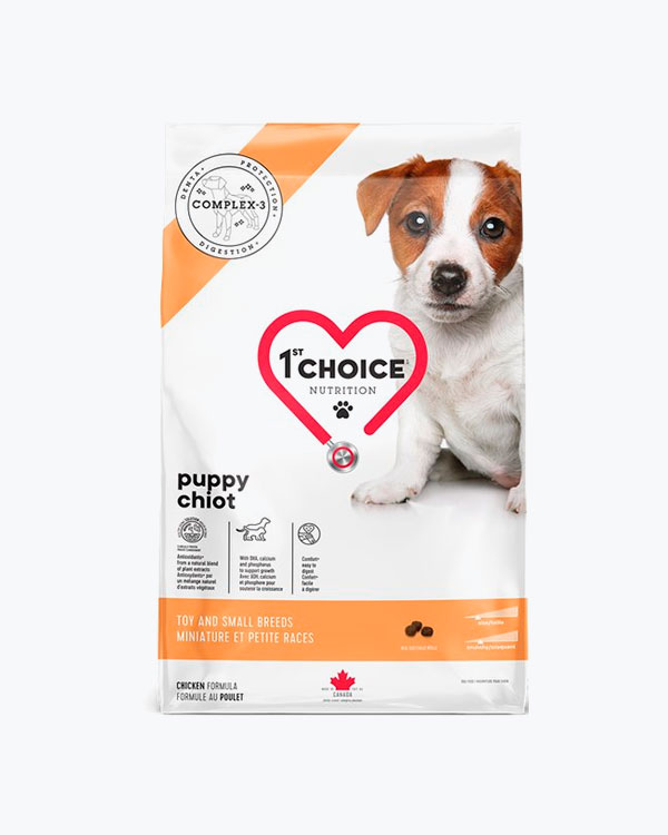 Сухий корм 1st Choice Puppy Toy & Small, для цуценят дрібних порід, курка, 5 кг