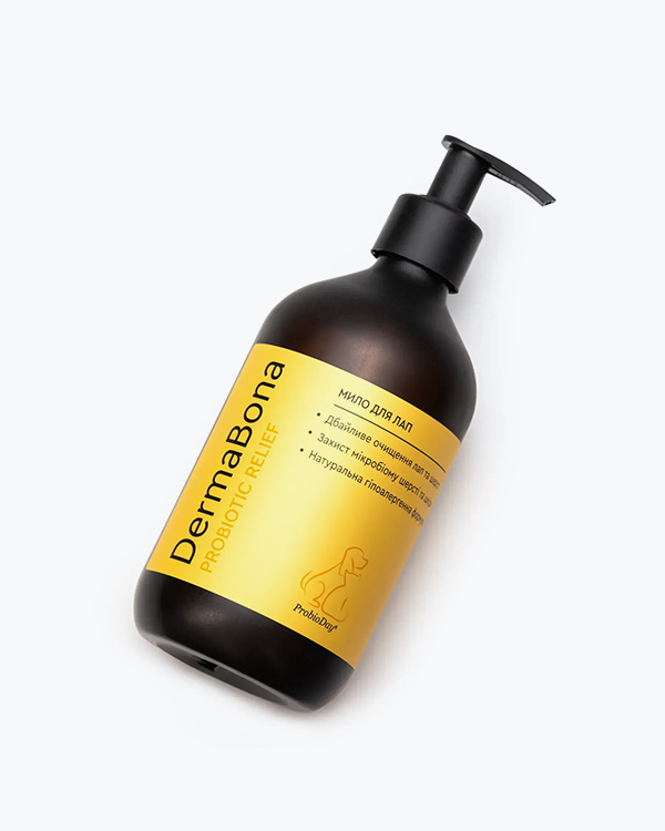 Мило рідке ProbioDay DermaBona з пробіотиками, для догляду за лапами домашніх тварин, 500 мл - фото 2