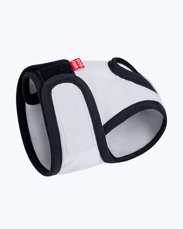 Труси WAUDOG Vet гігієнічні для котів та собак на липучках, сірі, розмір XL