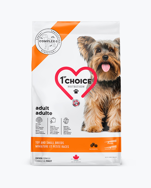 Сухий корм 1st Choice Adult Toy and Small Chicken, для міні та малих порід собак, з куркою, 2 кг