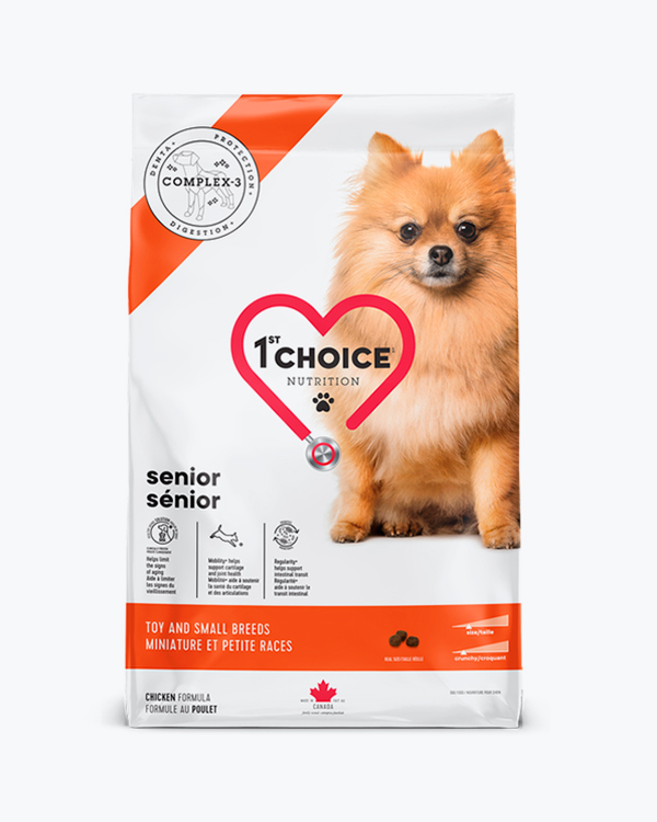 Сухий корм 1st Choice Senior Toy and Small Сhicken, для літніх або малоактивних собак міні та малих порід, з куркою, 2 кг