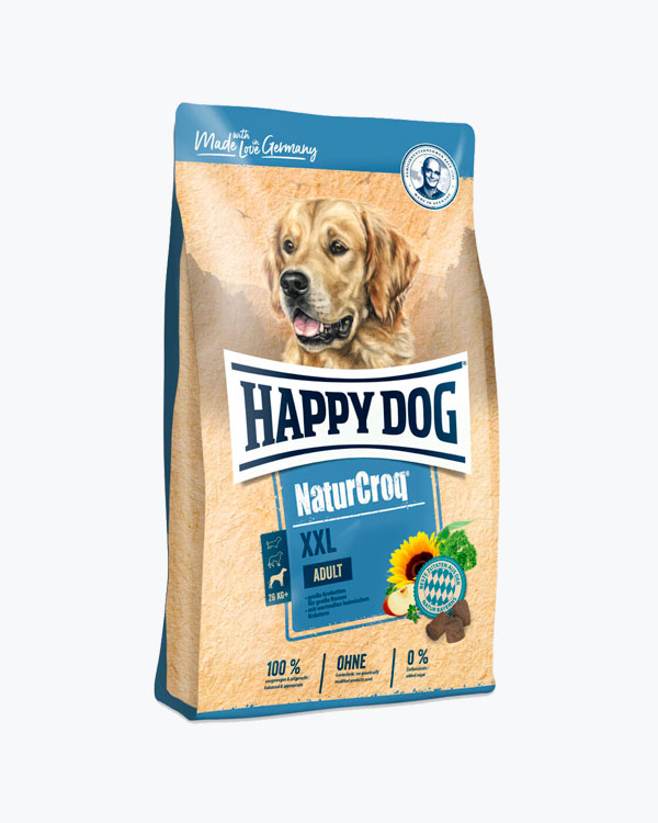 Happy Dog NaturCroq XXL - Сухий корм з домашньою птицею для дорослих собак великих порід 15 кг.