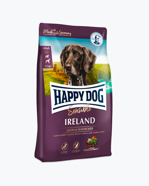 Сухий корм Happy Dog Supreme Sensible Irland, для собак, лосось з кроликом, 12.5 кг