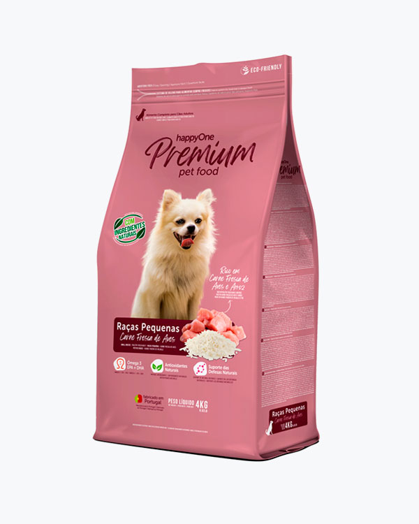 Сухий корм happyOne Premium Dog Small Breeds Fresh Meat для собак дрібних порід зі свіжим м'ясом, 4 кг