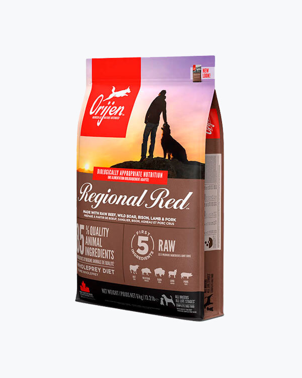 Сухий корм Orijen Regional Red, для собак, м'ясо, 6 кг