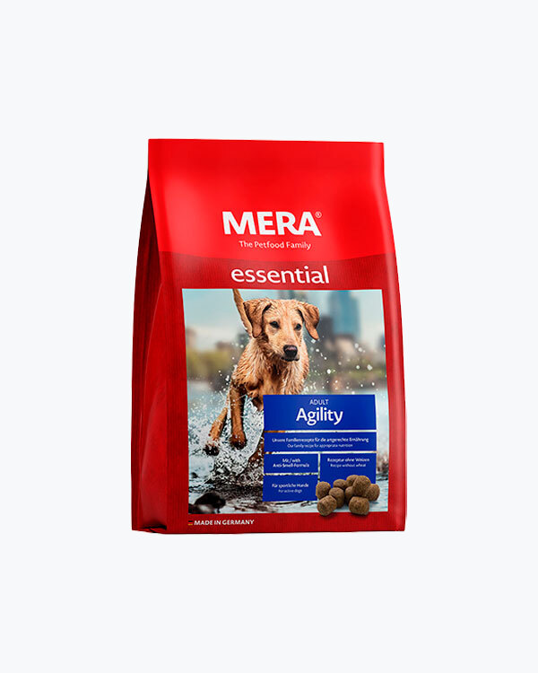 Сухий корм для активних дорослих собак MERA essential Agility, 12.5 кг.
