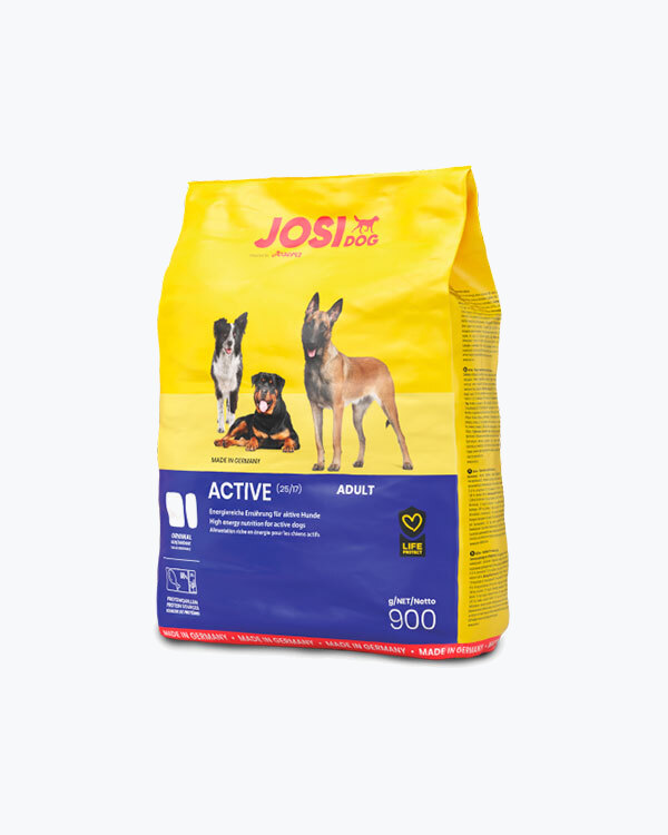 Сухий корм JosiDog Active, для активних собак, 900 г