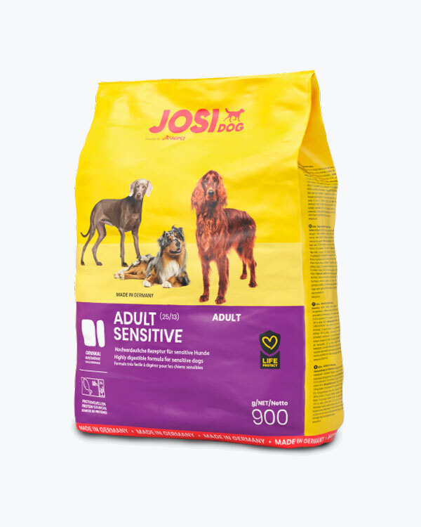 Сухий корм JosiDog Adult Sensitive, для собак із чутливим травленням, 900 г