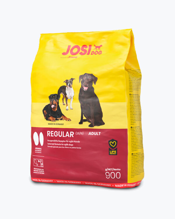 Сухий корм JosiDog Regular, для активних собак, 900 г