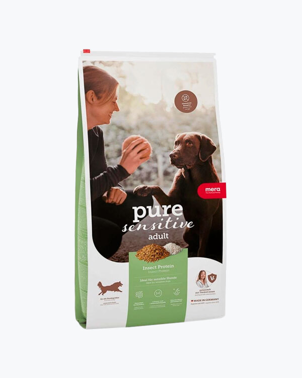 Сухий корм для дорослих собак MERA ps Insect protein, з протеїном комах, 1 кг.