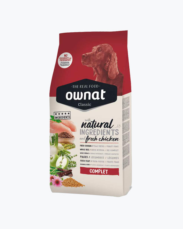 Ownat Classic Complete (Dog) — корм для дорослих собак з Куркою 4 кг