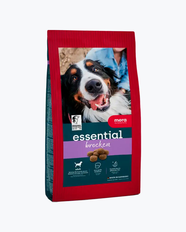 Сухий корм для собак з нормальним рівнем активності MERA essential Brocken, велика крокета, 12.5 кг.